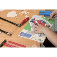 Pebaro Laubsagevorlage Hampelmann Шаблон листвы Jumping Jack