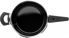 WMF WMF Schnellkochtopf 4,5l FUSIONTEC schwarz/ silber Скороварка WMF 4,5л FUSIONTEC