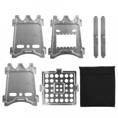 GelldG GelldG Reiskocher Campingkocher Holzofen, Edelstahl Holzvergaser Рисоварка GelldG, походная печь, дровяная печь, газификатор древесины из нержавеющей стали