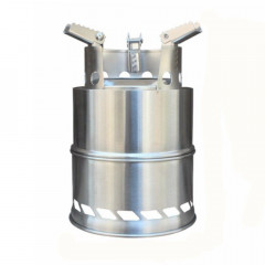 GelldG GelldG Reiskocher Holzofen Camping, Campingkocher, Holzofen Tragbar Edelstahl Рисоварка GelldG, дровяная печь, кемпинговая печь, дровяная печь, портативная, из нержавеющей стали