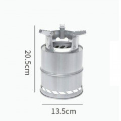 GelldG GelldG Reiskocher Holzofen Camping, Campingkocher, Holzofen Tragbar Edelstahl Рисоварка GelldG, дровяная печь, кемпинговая печь, дровяная печь, портативная, из нержавеющей стали