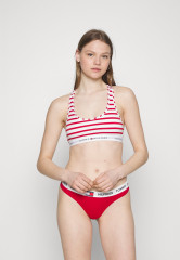 Tommy Hilfiger BRALETTE PRINT Bustier breton red ПРИНТ БРАЛЕТТ Бюстье бретонский красный