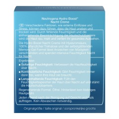 Neutrogena Nacht Creme Hydro Boost Ночной крем 50мл