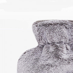 GelldG GelldG Heisswasserspender Warmflasche mit Bezug – Weicher Warmeflasche fur Erwachsene Farbverlauf blau Диспенсер для горячей воды GelldG Грелка с крышкой Мягкая грелка для взрослых