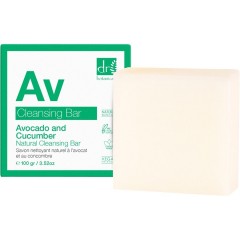 Dr Botanicals Avocado &amp; Cucumber Natural Cleansing Bar  Натуральное очищающее мыло с авокадо и огурцом