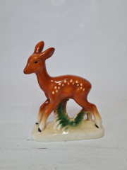 Фигурка винтажная "Олененок" Sitzendorf Thuringen, 12,5 x 10 см, Германия, 1960-70гг.