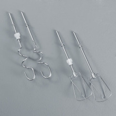 Severin Severin Handmixer HM 3810, 300 W, rotierende 3 L Schussel, 5 Stufen + Turbo, Zubehor aus Edelstahl Ручной миксер Severin HM 3810, 300 Вт, вращающаяся чаша 3 л, 5 уровней + турбо, аксессуары из нержавеющей стали