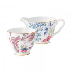 Wedgwood Wedgwood  'Butterfly Bloom' Zuckerdose &amp; Giesser h: 5 cm Wedgwood &quot;Butterfly Bloom&quot; сахарница с наливным стаканом, высота: 5 см
