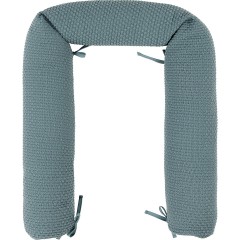 Nattou LUNA  AXEL Langes Deko-Kissen Salbeigrun Trikot LUNA AXEL Длинная декоративная подушка серебристо-зеленый трикотаж