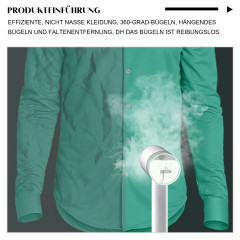 TOPMELON TOPMELON Dampfbugeleisen Zusammenklappbares Mini-Bugeleisen,abnehmbarem  Паровой утюг TOPMELON складной мини-утюг, съемный