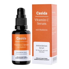 Casida VITAMIN C SERUM+Hyaluron СЫВОРОТКА С ВИТАМИНОМ С+Гиалурон