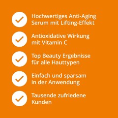 Casida VITAMIN C SERUM+Hyaluron СЫВОРОТКА С ВИТАМИНОМ С+Гиалурон