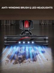 Laresar Laresar Akku-Hand-und Stielstaubsauger, 450,00 W, 33KPa Akkustaubsauger, bis zu 55 Minuten Laufzeit, Beutellos, 1,2L Staubspeicherkapazitat, fur Tierhaare  Беспроводной ручной и стержневой пылесос Laresar, беспроводной пылесос мощностью 450,00 Вт,