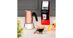 Bialetti Bialetti Venus, Espressomaschine kupfer/silber, 2 Tassen kupfer, silber Bialetti Venus, кофемашина для эспрессо медь/серебро, 2 чашки