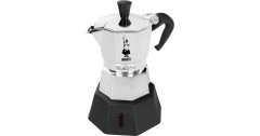 Bialetti Bialetti Elettrika, Espressomaschine silber/schwarz, 2 Tassen silber, schwarz Bialetti Elettrika, кофемашина для эспрессо серебристый/черный, 2 чашки
