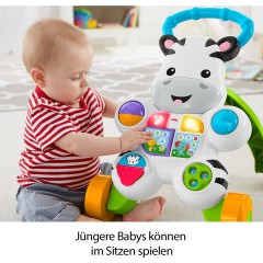 Mattel Fisher-Price Lern mit mir Zebra-Lauflernwagen Ходунки Fisher-Price «Учись со мной в форме зебры»