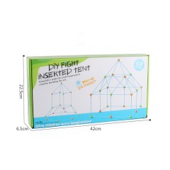 TOPMELON Kinderzelt zum Selbermachen mit Handmontage Детская палатка своими руками с ручной сборкой