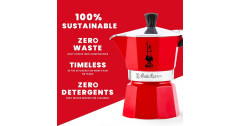 Bialetti Bialetti Moka Express, Espressomaschine rot, 3 Tassen rot Bialetti Moka Express, кофемашина для эспрессо, красная, 3 чашки