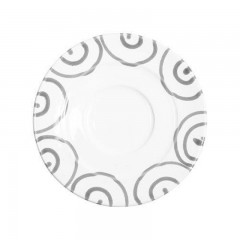 Gmundner Keramik Gmundner Keramik Graugeflammt Mokka-/Espresso-Untertasse Gourmet d: 11 cm Блюдце Gmundner Ceramics Grey Flamed для мокко/эспрессо Gourmet d: 11 см