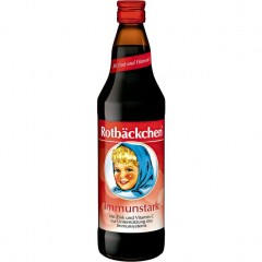 Rotbackchen Immunstark Direktsaft Сок прямого отжима Поддержание иммунитета с цинком и витамином С 700 г